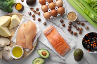 фото: продукти на столі – контроль апетиту”
