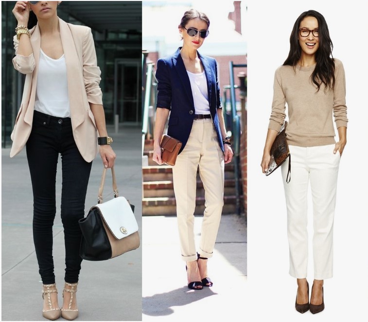 фото: жінки в монохромному одязі – капсульний гардероб