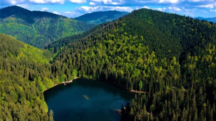 фото: озеро Синєвир - подорожі Україною