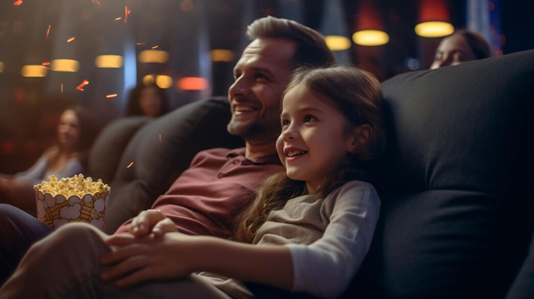 фото: дорослий і дитина - мультфільчи для дорослих