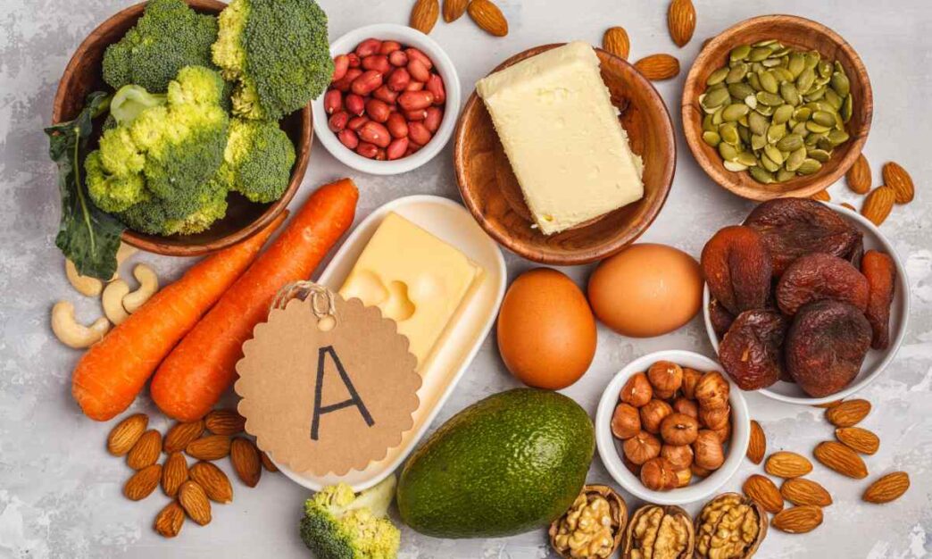 фото: продукти з вітамінами – нутрієнти