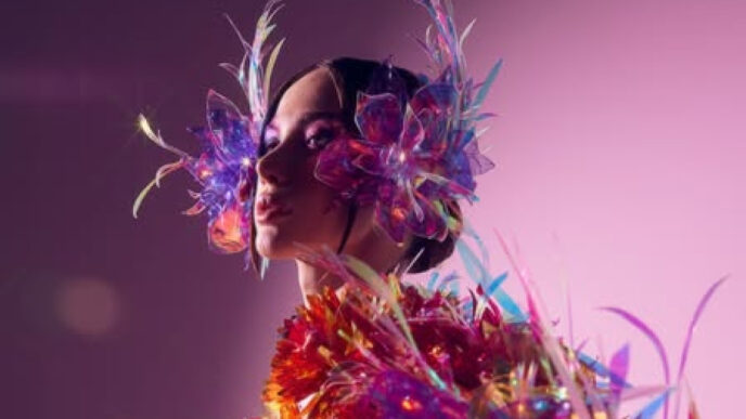 фото: девушка в экокостюме – Miss Eco International