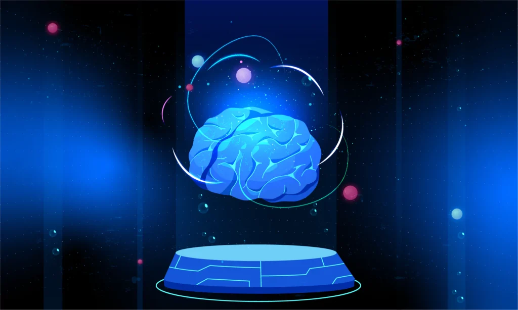 фото: мозок і штучний інтелект