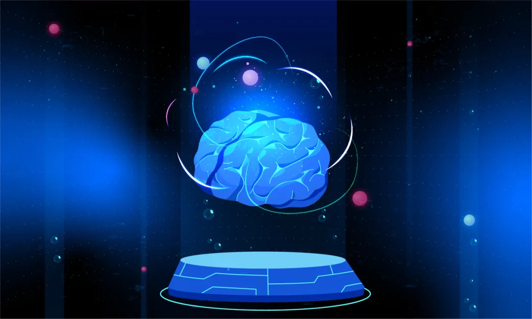 фото: мозок і штучний інтелект