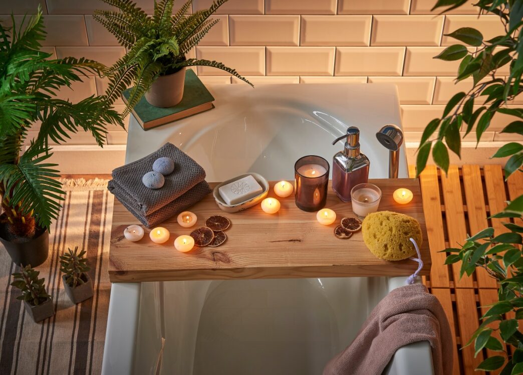 фото: домашній SPA у ванній – догляд без дорогих засобів