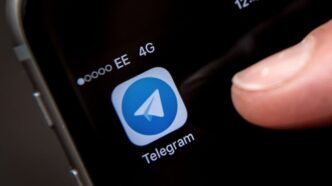 фото: іконка Telegram на телефоні – монетизація у Telegram