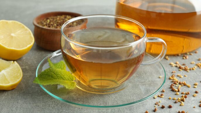 фото: чай в горнятку на столі – як підготувати організм до зими