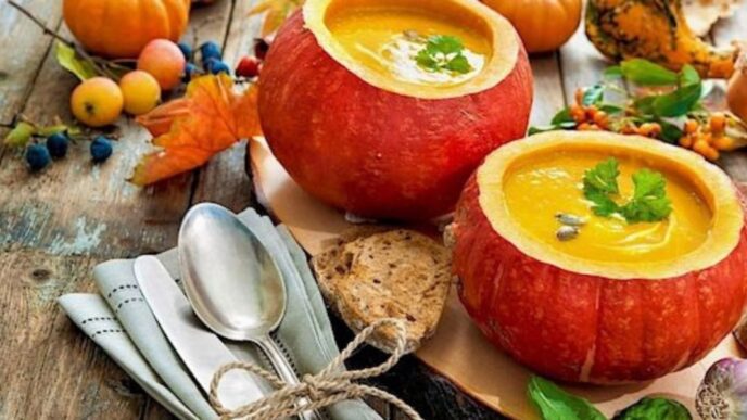 фото: каша, гарбуз – осіннє меню